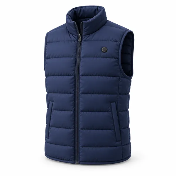 Quilted heated vest